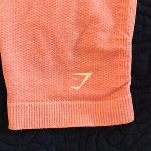 Gymshark Pants - Gymshark Ombré Seamless Legging Peach PinkCharcoal Gymshark Pants - Gymshark Ombré Seamless Legging Peach PinkCharcoal